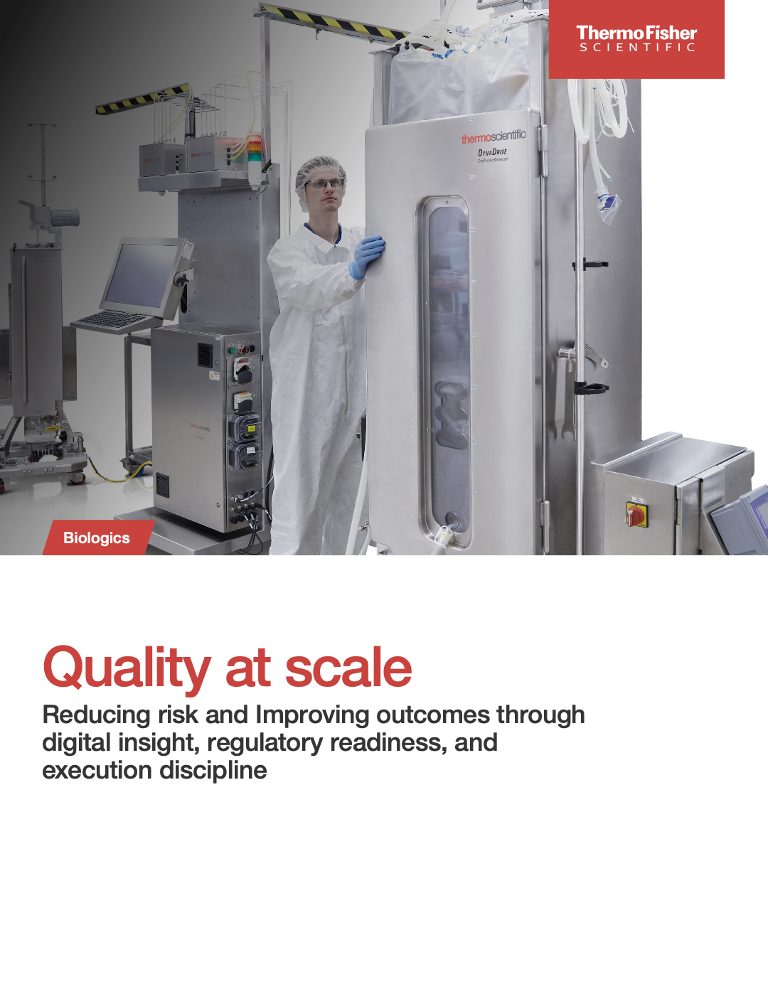 Biologics Development and Manufacturing: Quality at Scale Brochure