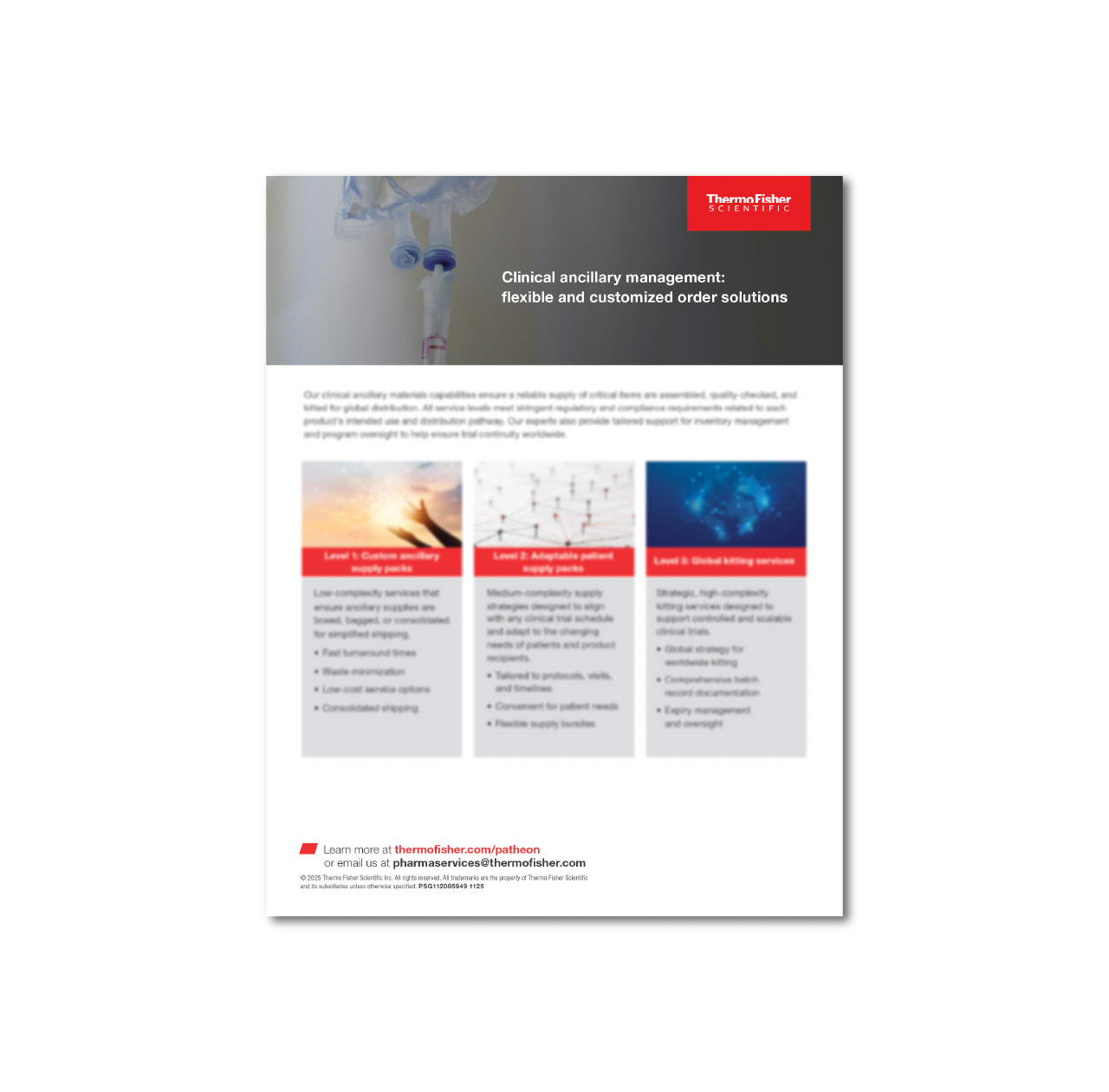 Flexible and customized order solutions for clinical ancillary management - Thermo Fisher Scientific