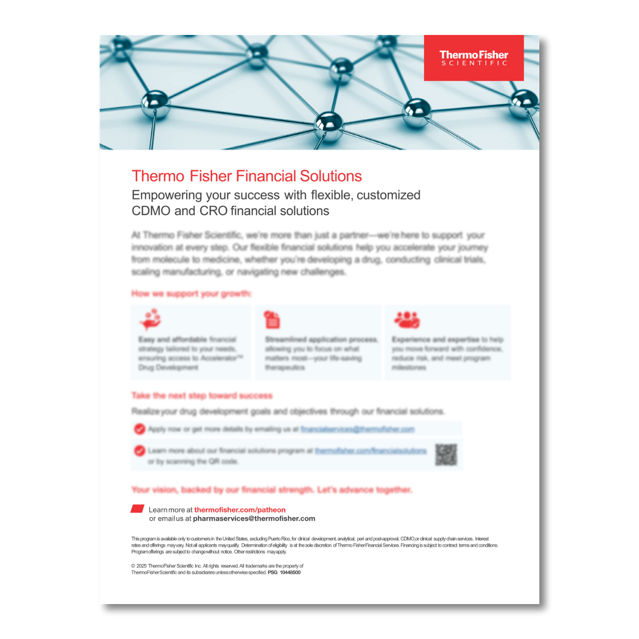 Thermo Fisher Financial Solutions for Drug Development - Thermo Fisher Scientific