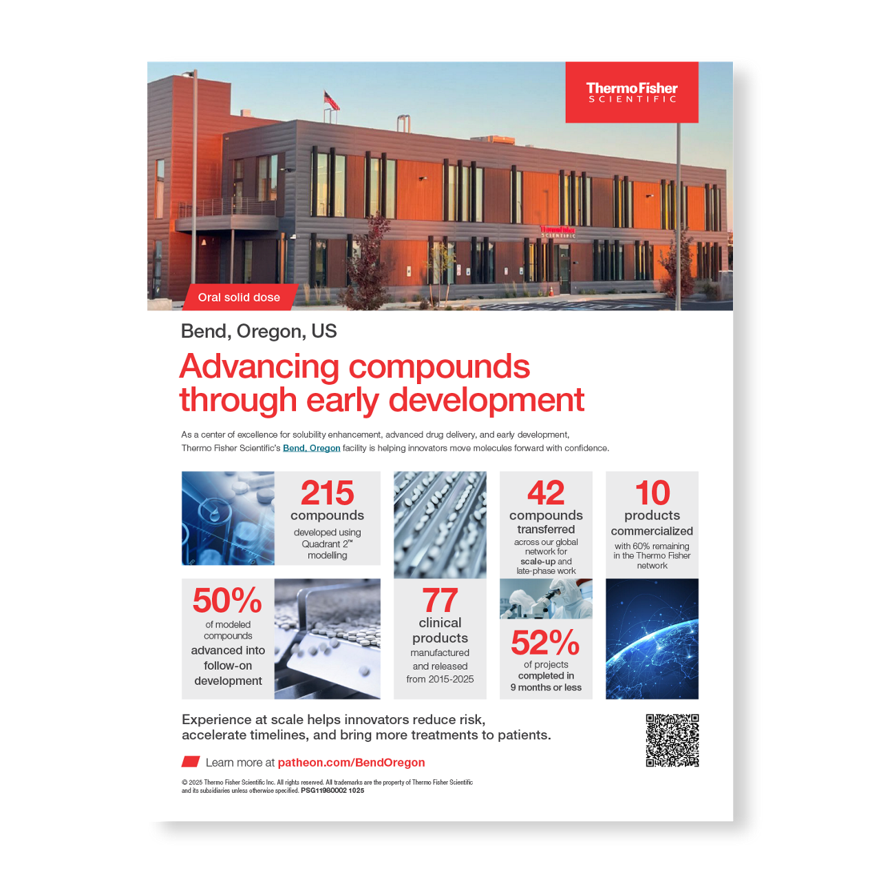 Bend’s Impact: Advancing Compounds Through Early Development infographic thumbnail - Thermo Fisher Scientific