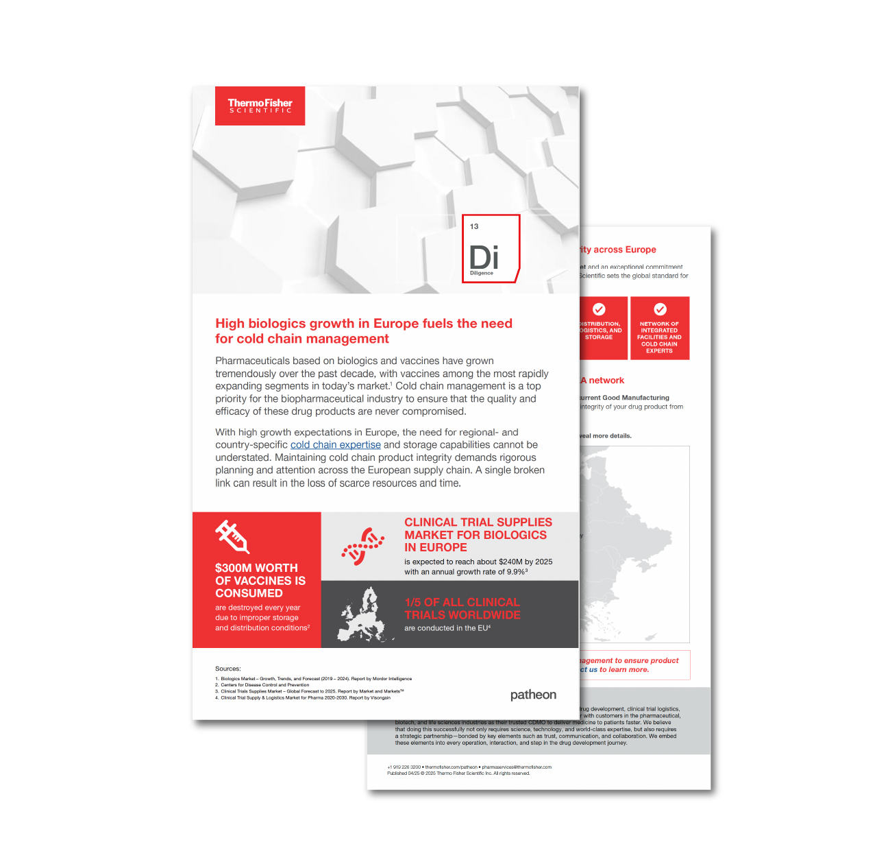 Maintaining the Cold Chain in European Distribution - Thermo Fisher Scientific