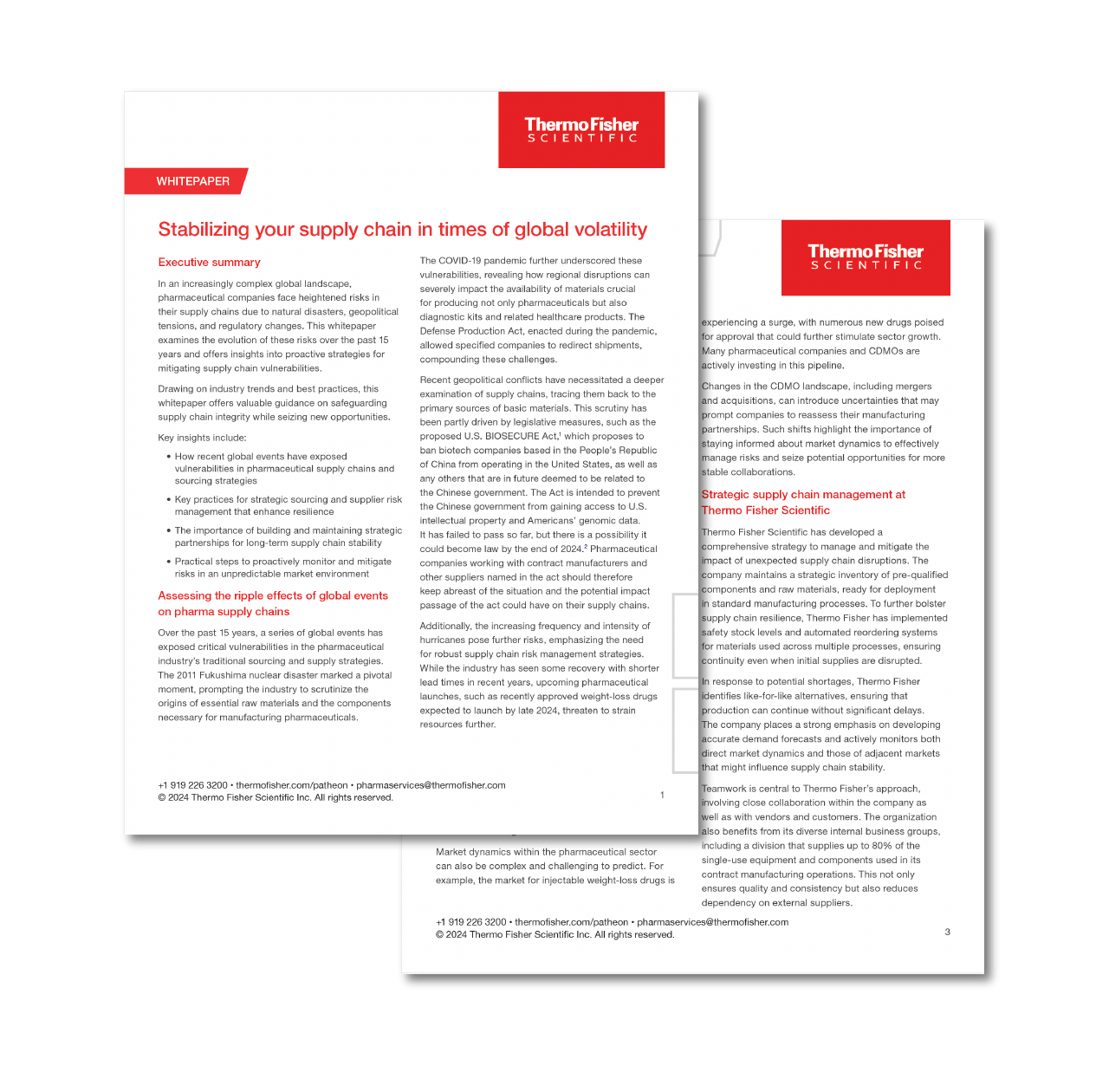Thermo Fisher Scientific - How to stabilize your supply chain in times of global-volatility