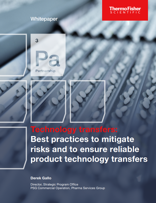 Mitigate Risks for Reliable Product Tech Transfers