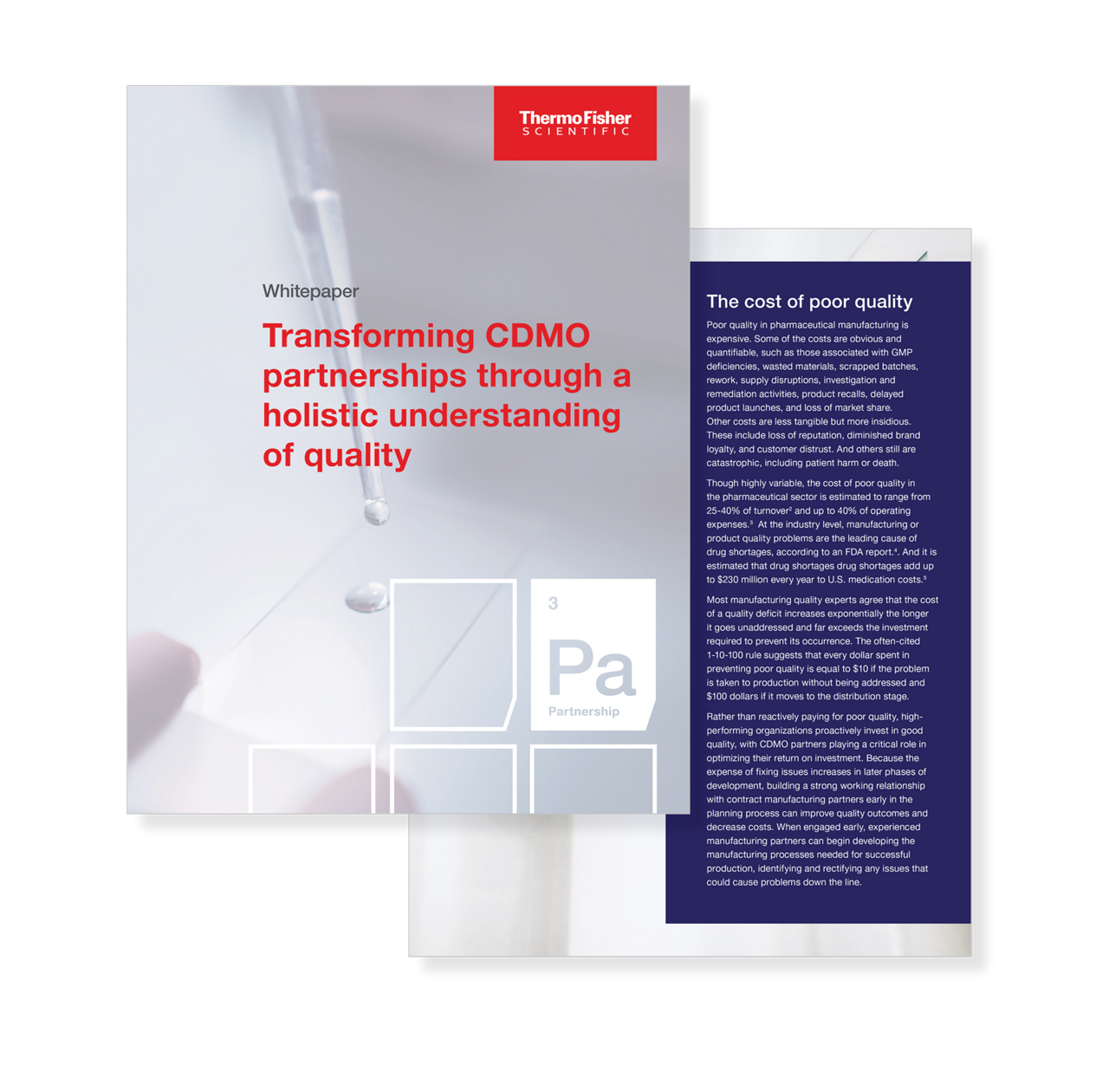 Transforming CDMO partnerships through a holistic understanding of quality