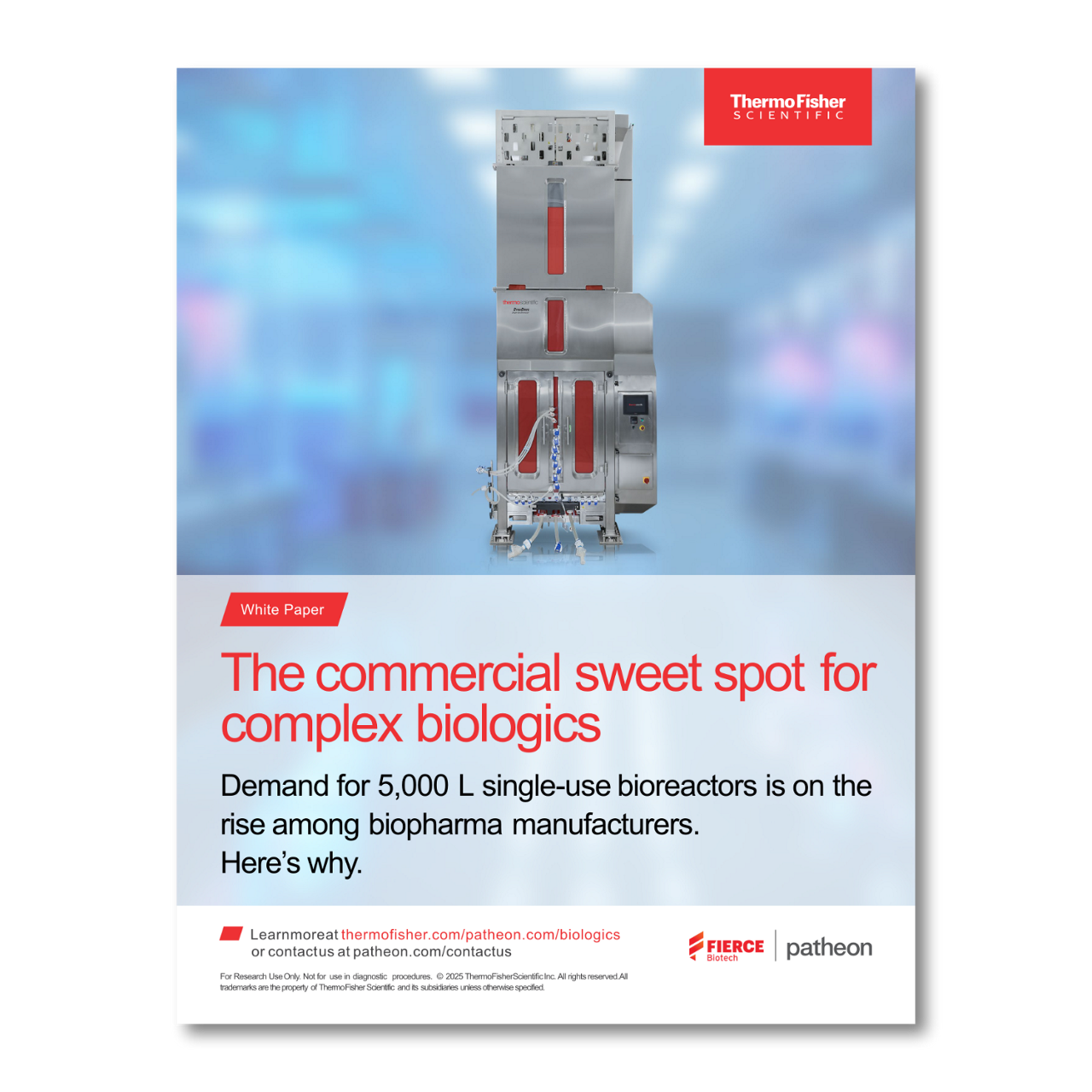 Why Demand is Rising for 5,000 L Single-Use Bioreactors