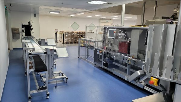 Commercial pharmaceutical packaging facility