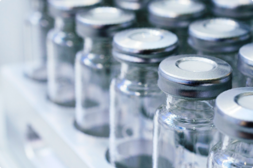 Parenteral dosage format: vials